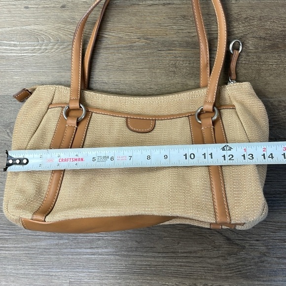 Fossil Beige and Brown Shoulder Bag - Picture 6 of 9